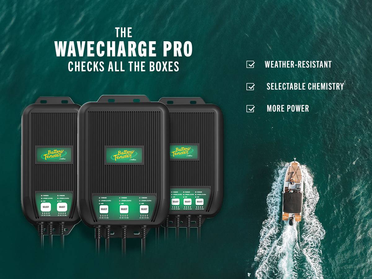 WaveCharge Pro 3-Bank 12V,  30 AMP Battery Charger - Image 5